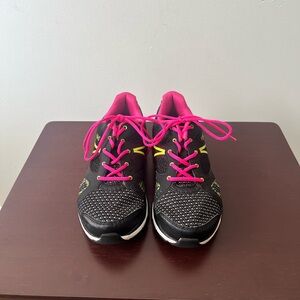 Ryka Vida RZX Women Athletic
Sneakers Black Pink Green Comfort
Arch Support SZ 9